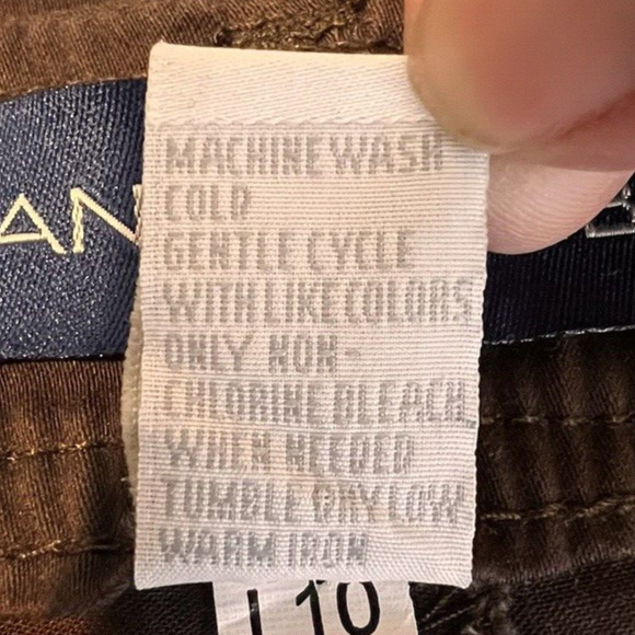 Bandolinoblu Denim Pants Women's 10 Stretch Brown Straight Legs Casual Work - Picture 12 of 15